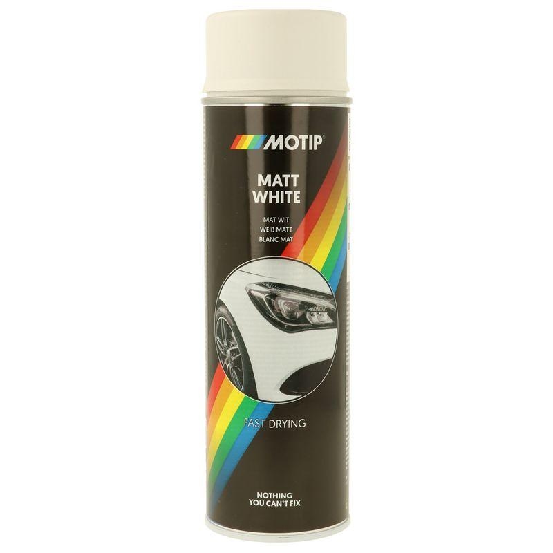 Bild von MOTIP Lack Autoweiss matt 500ml 04002