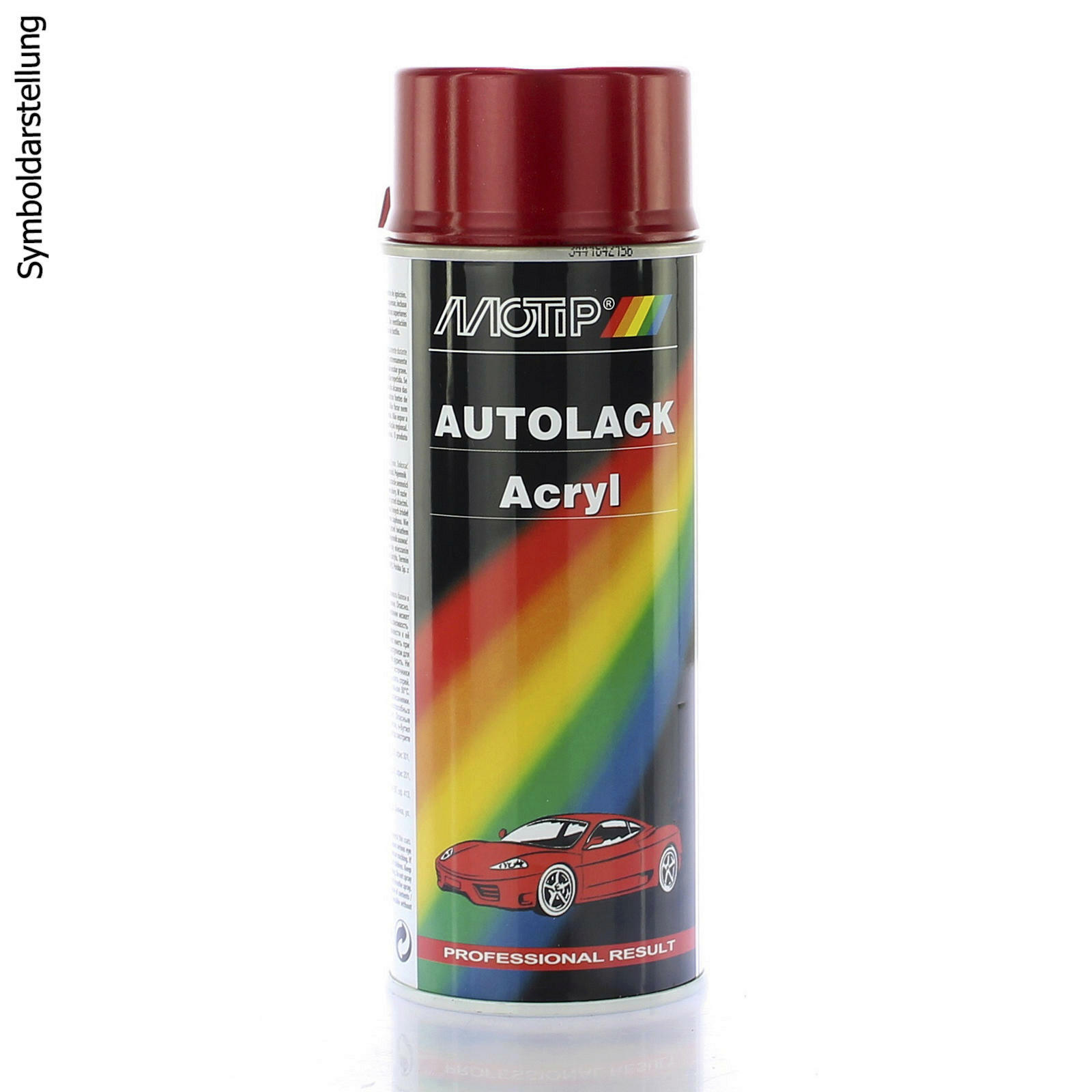 Bild von MOTIP Autolack Lackspray Metallic Rot 400ml 51460