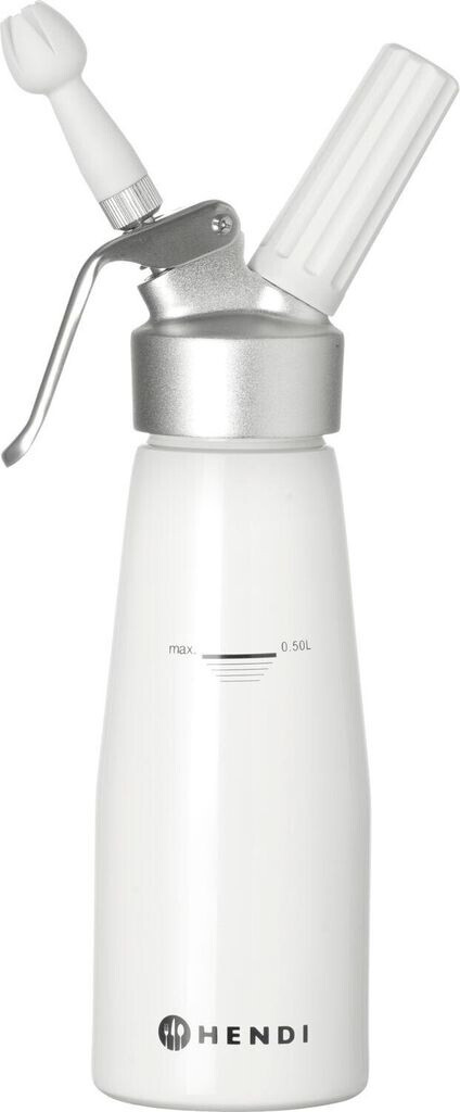 Bild von Hendi Sahnespender weiß 0,5 L Aluminium Kitchen Line - Aluminium 588369