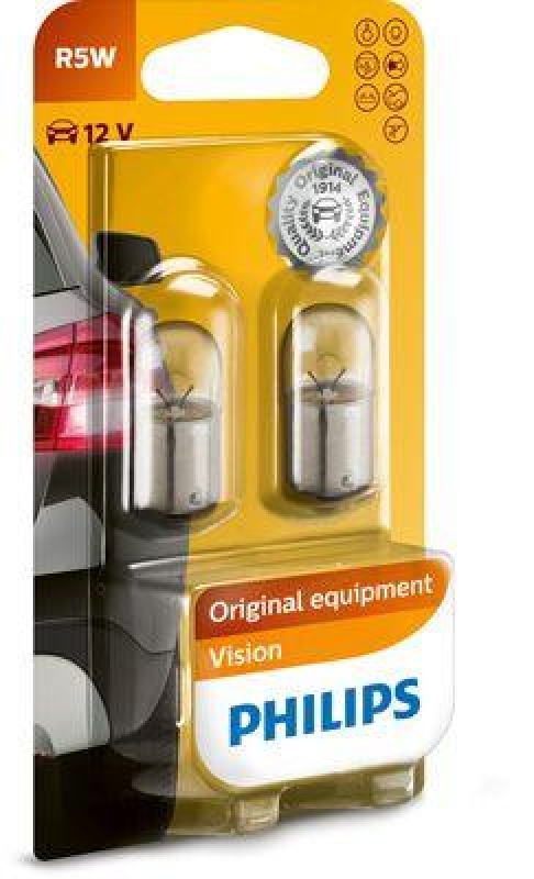 Bild von PHILIPS Glühlampe, Blinkleuchte Kugellampe 12821B2  VW,AUDI,MERCEDES-BENZ,POLO (9N_),TOURAN (1T1, 1T2),GOLF I Cabriolet (155),GOLF II (19E, 1G1)
