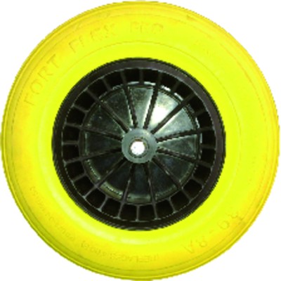 Bild von Altrad Fort Schubkarren-Rad PU-Rad 400x100mm Ersatzrad Schubkarre Räder Karren Heimwerker Garten T