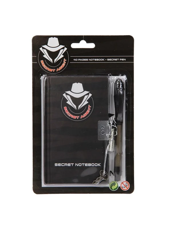 Bild von Johntoy Secret Logbook with Secret Writing Pen (Assorted)