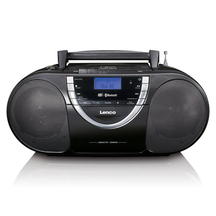 Bild von Lenco SCD-600 Persönlicher CD-Player Schwarz - Silber (SCD-6900)