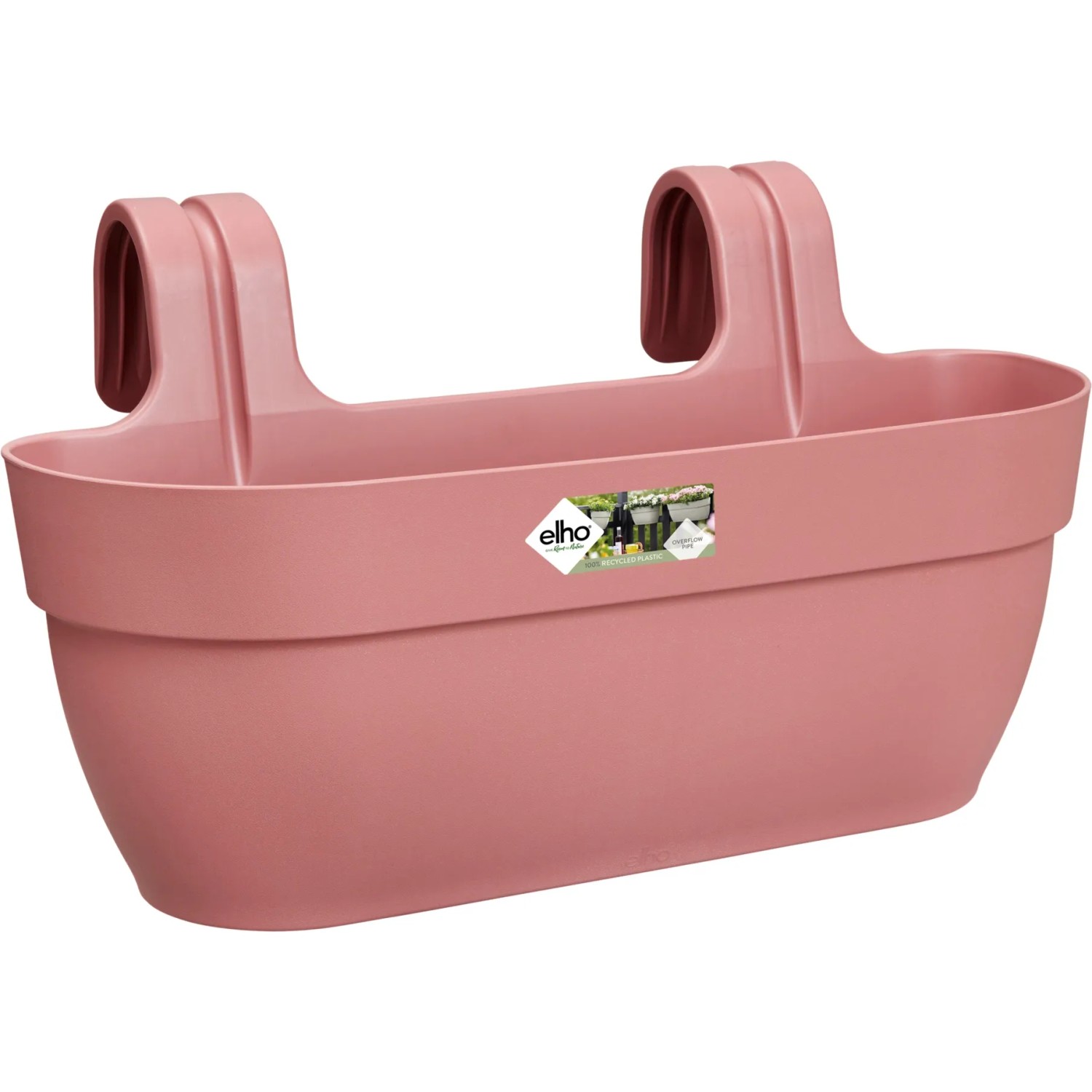 Bild von Elho Blumenkasten L Vibia Campana 46 cm x 24 cm x 26 cm Puderrosa