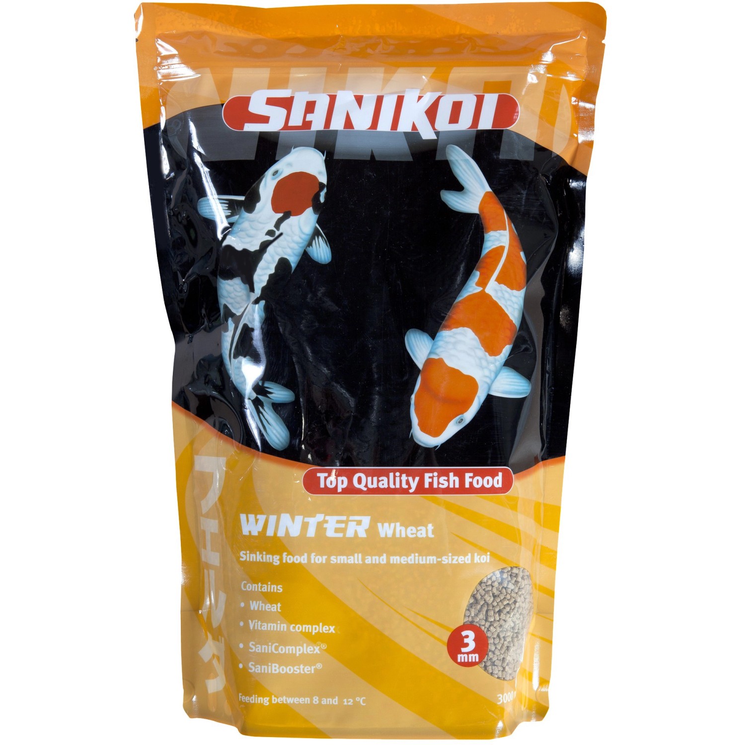 Bild von Velda Fischfutter SaniKoi Winter Wheat Food 3 mm 3 l