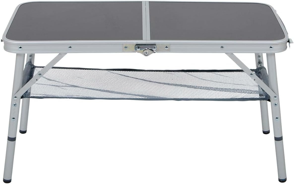 Bild von Bo-Camp Campingtisch Alu Campingtisch Klapptisch Falttisch, Koffertisch Beistelltisch 4 Höhen