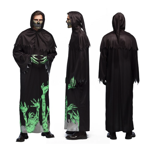 Bild von Boland Kostüm Sensenmann – Totengräber für Halloween und Karneval