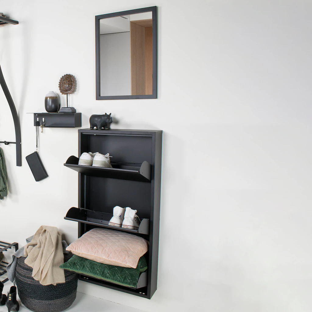Bild von Spinder Design Schuhschrank "Billi", Metall, Breite 50 cm