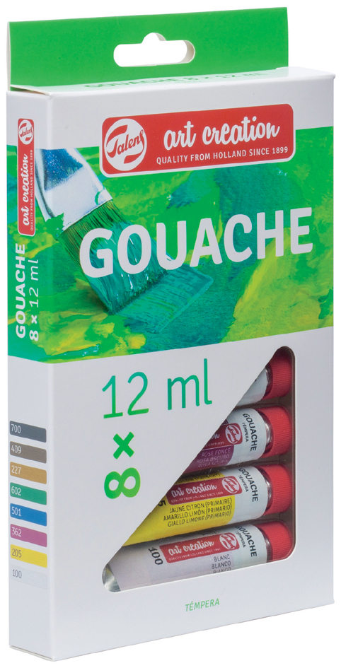 Bild von ROYAL TALENS Gouachefarben ArtCreation, 12 ml, 8er-Set