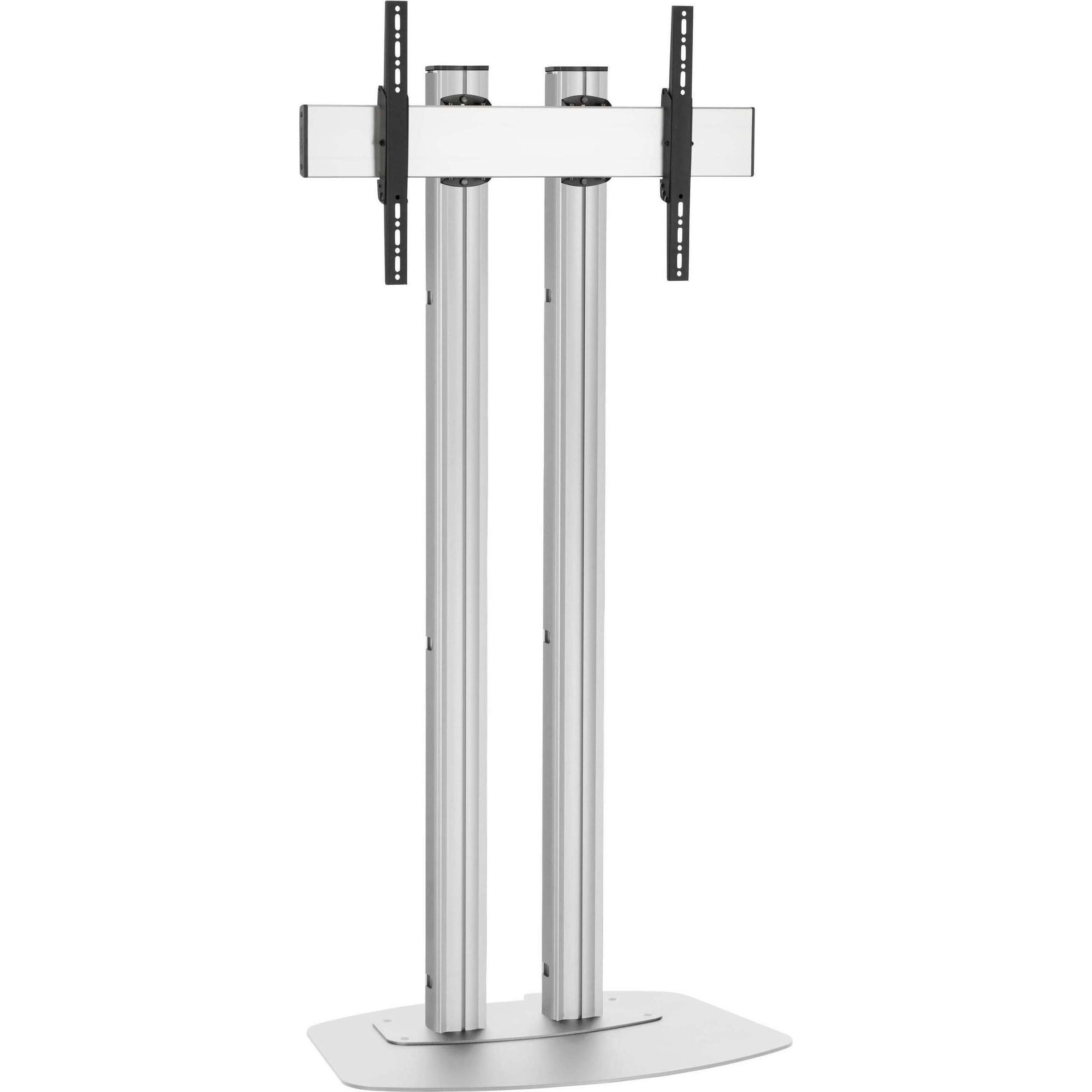 Bild von Vogels Display-Standfuß (1 Stk., Ständer), Lautsprecher Ständer + Wandmontage, Silber