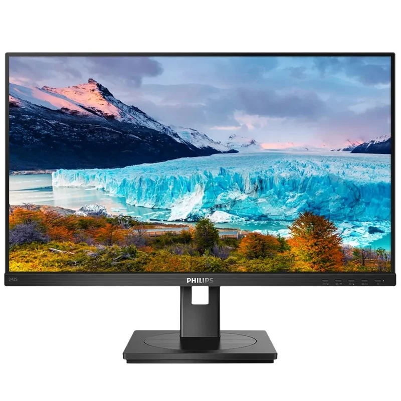 Bild von Philips S-line 242S1AE - LED-Monitor - 61 cm (24) (23.8 sichtbar) - 1920 x 1080 Full HD (1080p) - IPS - 250 cd/m² - 1000:1 - 4 ms - HDMI, DVI-D, VGA, DisplayPort - Lautsprecher - Black Texture