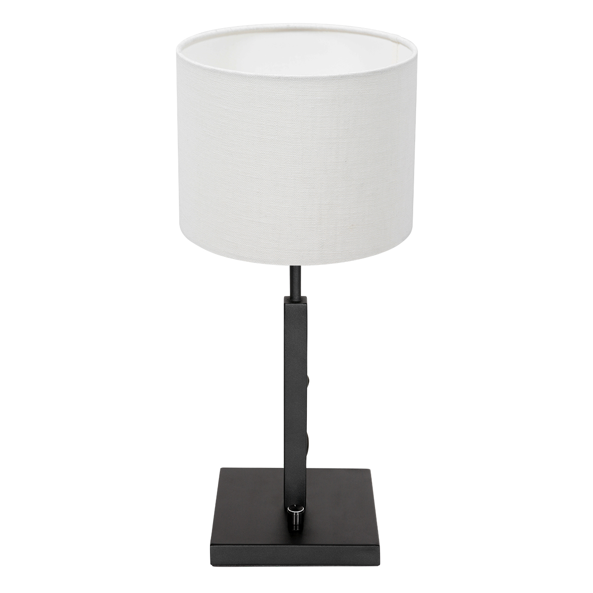Bild von Steinhauer LIGHTING LED Tischleuchte, Tischleuchte Beistelllampe Schreibtischlampe Metall Stoff Drehschalter