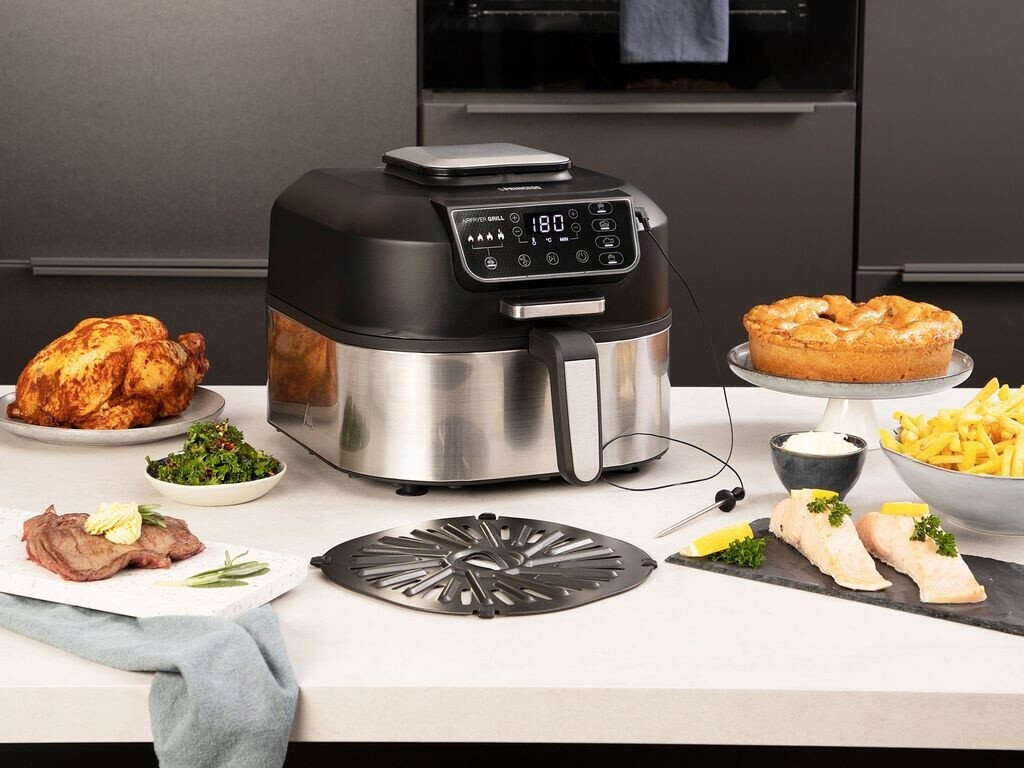 Bild von PRINCESS Heißluftfritteuse »182092 Airfryer Grill – 2-in-1 Heißluftfritteuse und Grill«, 1760 W, Fassungsvermögen 0 l