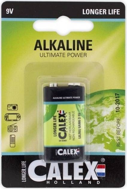 Bild von Calex Alkaline 9V Block Batterie