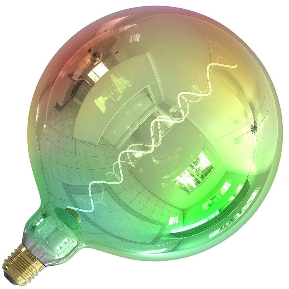 Bild von E27 dimmbare LED-Lampe G200 Regenbogen 4W 40 lm 2000K