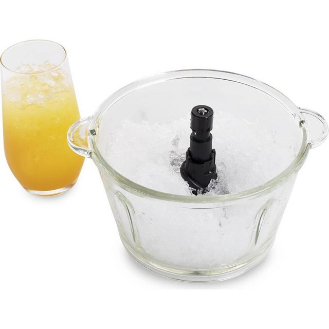 Bild von Princess Edelstahl Universalzerkleinerer 221052, Zerkleinerer mit 4 Edelstahl-Klingen, 1,5L Fassungsvermögen, 300 Watt, 2 Leistungsstufen, 01.221052.01.001, Silber