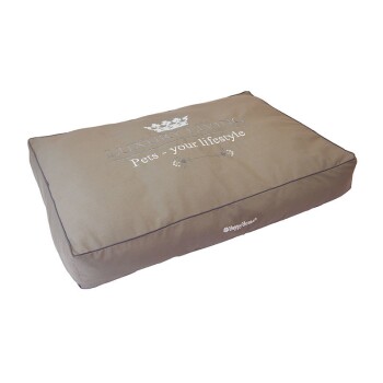 Bild von Happy House Liegekissen Luxury Living taupe M