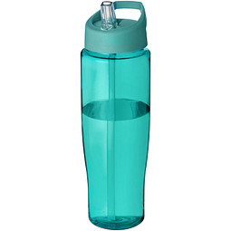 Bild von H2O Tempo Sportflasche mit Ausgussdeckel, 700 ml, aquablau