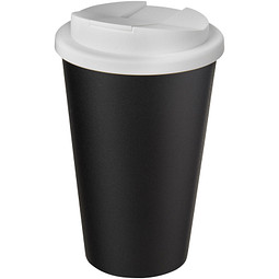 Bild von Americano® 350 ml Isolierbecher mit auslaufsicherem Schraubverschluss, schwarz
