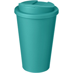 Bild von Americano® 350 ml Isolierbecher mit auslaufsicherem Schraubverschluss, aquablau