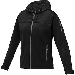 Bild von Match Softshelljacke für Damen, schwarz, S