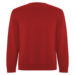 Bild von Batian Sweatshirt mit Rundhalsausschnitt Unisex, rot, M