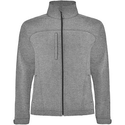 Bild von Rudolph Softshelljacke Unisex, heather schwarz, 2XL
