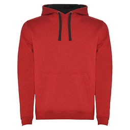 Bild von Urban Kapuzenpullover für Kinder, rot, 9/10