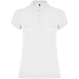 Bild von Star Poloshirt für Damen, weiss, 3XL