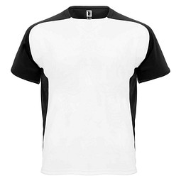 Bild von Bugatti T-Shirt Unisex aus recyceltem Material, weiß / schwarz, XL