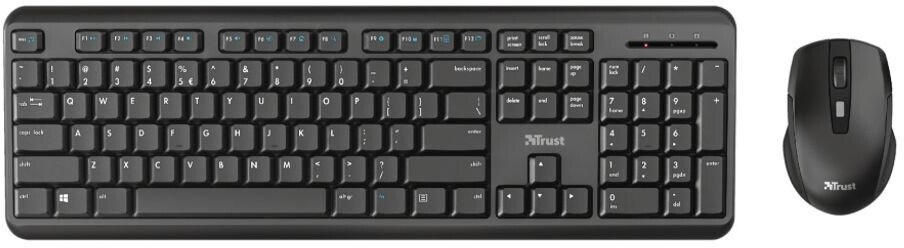 Bild von Trust ODY - Tastatur-und-Maus-Set - kabellos - Deutsch
