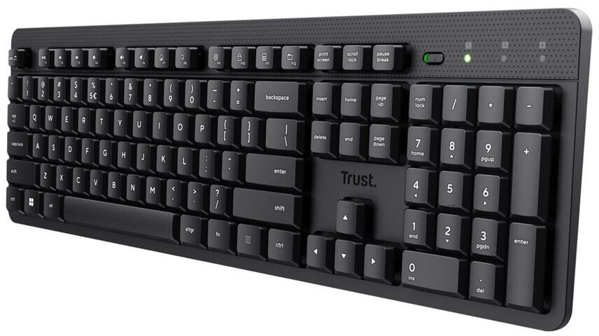 Bild von Trust Ody II Tastatur Büro RF Wireless QWERTZ Deutsch Schwarz (25014)