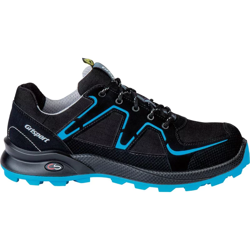 Bild von GrisportÂ® Halbschuh 33604 schwarz/blau S3 Gr. 48
