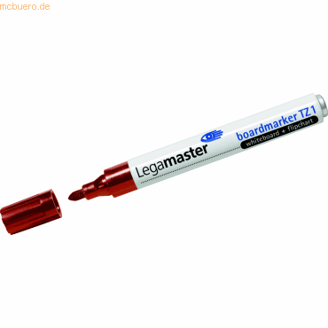Bild von 10x Legamaster, Marker, Whiteboard Marker TZ1 braun (Braun, 3 mm, 10 x)