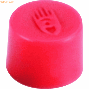 Bild von LEGAMASTER Magnet Haftmagnete 10mm Durchmesser rot VE=10 Stück