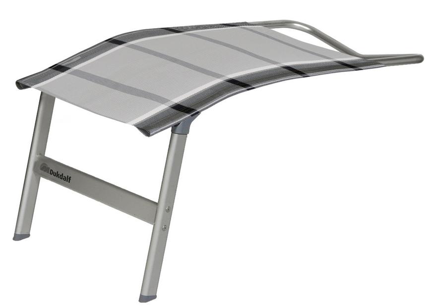 Bild von Dukdalf Fußauflage Fusion silber anthrazit