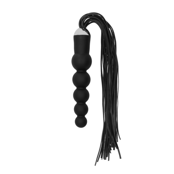 Bild von Ouch! Whip with Curved Dildo: Peitsche mit Dildogriff, schwarz