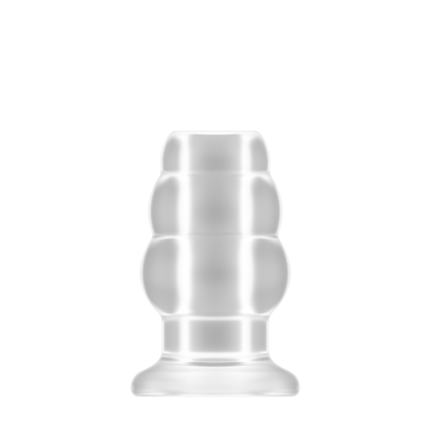 Bild von Kleiner Hohltunnel-Butt Plug - 3 Zoll - Transparent