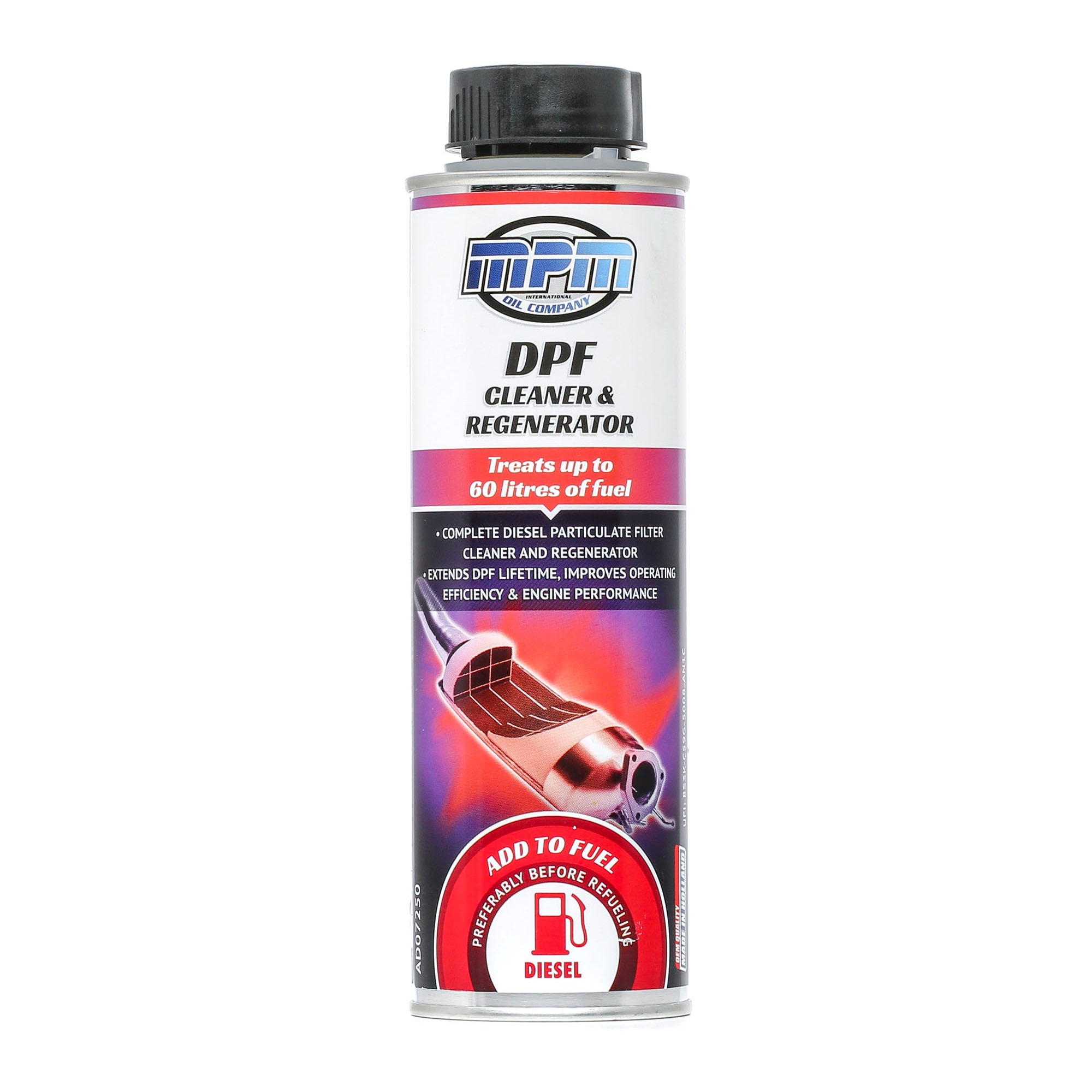 Bild von MPM Additiv, Ruß-/Partikelfilterregeneration DPF Cleaner & Regenerator 250ml AD07250