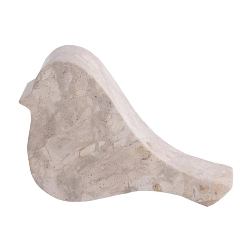 Bild von Present Time Skulptur Statue Bird Marble Brown (Large)