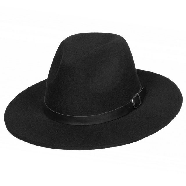 Bild von Metamorph Cowboy-Kostüm Cowboyhut Freddy, Schwarzer Hut für Westernhelden und Horrorfilm-Ikonen