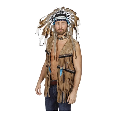 Bild von Metamorph Hippie-Kostüm: Hippieweste mit Fransen