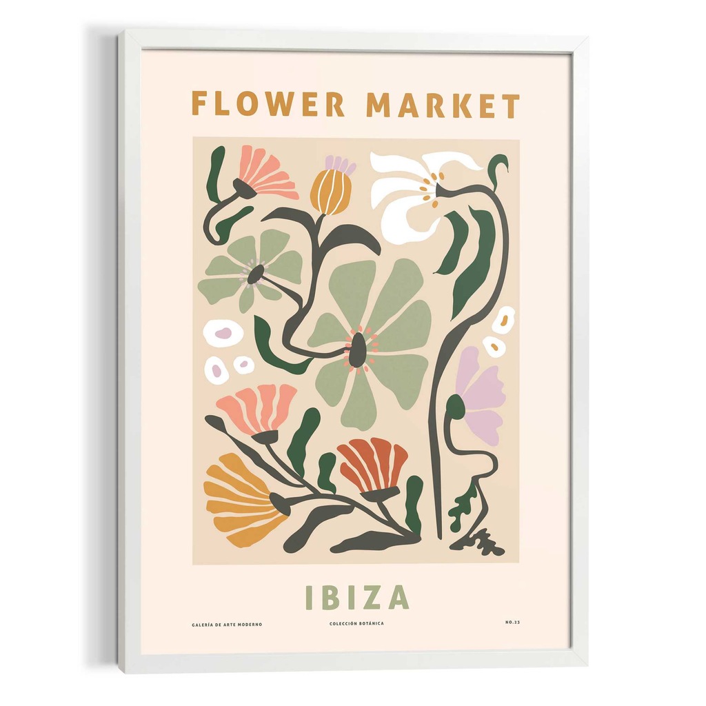 Bild von Reinders! Leinwandbild »Flower Market«
