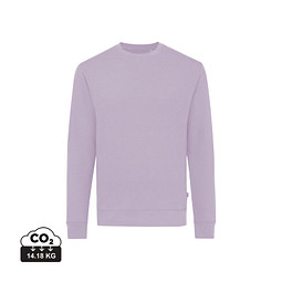 Bild von Iqoniq Zion Rundhals-Sweater aus recycelter Baumwolle, lavender, M