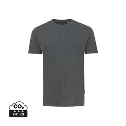Bild von Iqoniq Manuel ungefärbtes T-Shirt aus recycelter Baumwolle, ungefärbtes Anthrazit, L
