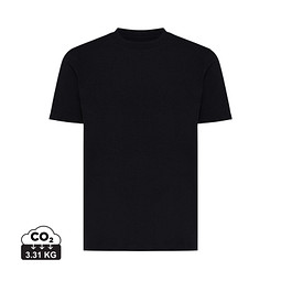 Bild von Iqoniq Sierra Lightweight T-Shirt aus recycelter Baumwolle, schwarz, 4XL