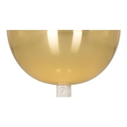 Bild von Bailey Deckendose Schüssel gold + transparent Kabelhalter