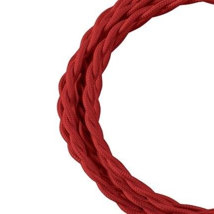 Bild von Bailey Stauben Kabel gedreht 2x0,75mm rouge 3m