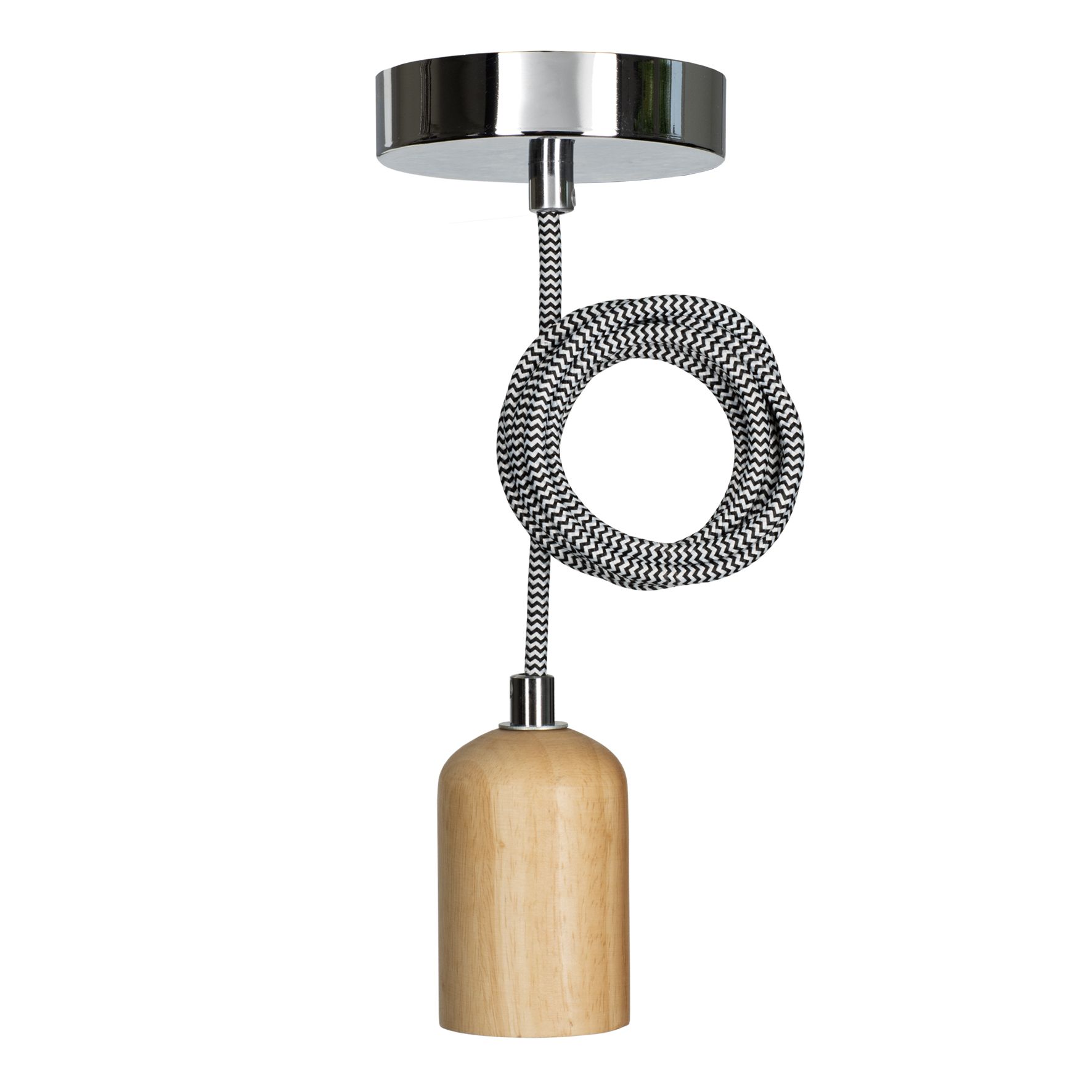 Bild von Bailey | Pendelleuchte Holz | E27  | 60W
