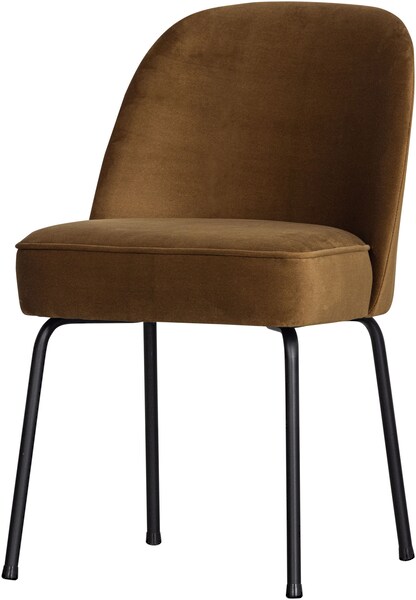 Bild von BePureHome Esszimmerstuhl Esszimmerstuhl Vogue Samt, Honiggelb